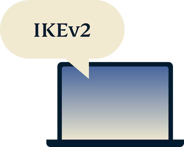 IKEv2/IPsec'i ayarlayın.